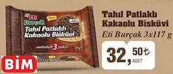 ETİ BURÇAK TAHIL PATLAKLI KAKAOLU BİSKÜVİ